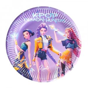 Pappteller - K-Pop - 8er-Pack - 23 cm Pappteller - K-Pop - 8er-Pack - 23 cm