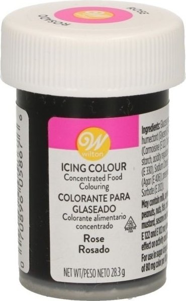Farbpaste - Rose/Pink - Wilton - 28 g Farbpaste - Rose/Pink - Wilton - 28 g
