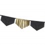Fransengirlande - Schwarz/Goldmetallic