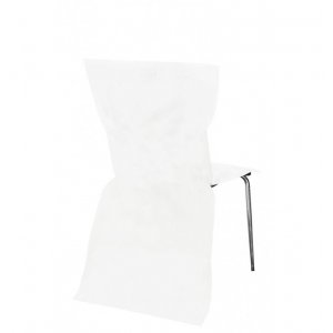 Stuhlhussen - Wei� - 6er-Pack