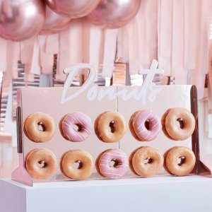 Donutständer - Donuts - Roségold Donutständer - Donuts - Roségold