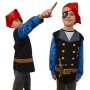 Piratenkostüm für Kinder von 3-8 Jahren, 53x47 cm - Kostüm Piratenkostüm für Kinder von 3-8 Jahren, 53x47 cm - Kostüm