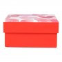 Geschenkbox - Valentinstag - Rosa/Rot - 10 x 10 cm Geschenkbox - Valentinstag - Rosa/Rot - 10 x 10 cm