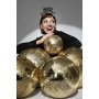 Discokugel - Gold - Mittel