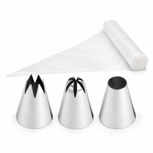 Dekorationsset - T�ll und Spritzbeutel - Wilton/Patisse