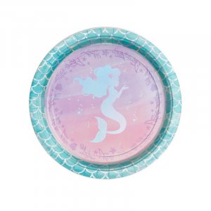 Pappteller - Mermaid Shine - 8er-Pack Pappteller - Mermaid Shine - 8er-Pack