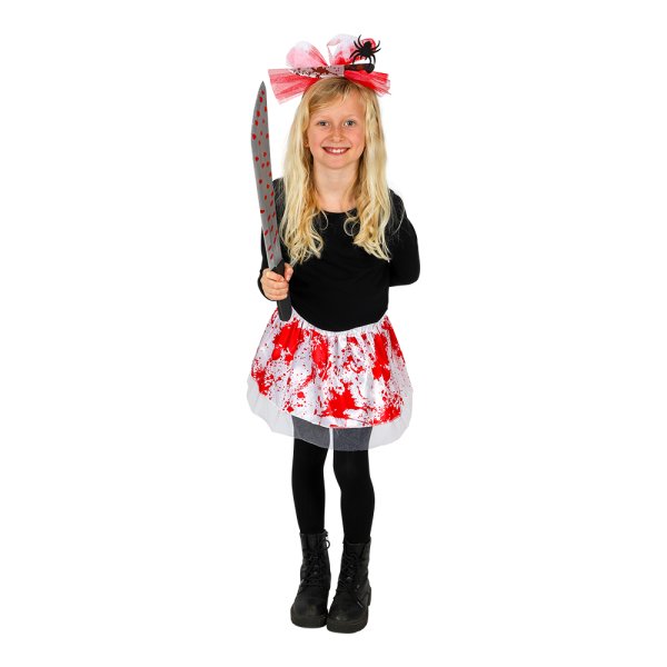 Blutiger Rock mit Messerdiadem - 134-140 cm Blutiger Rock mit Messerdiadem - 134-140 cm