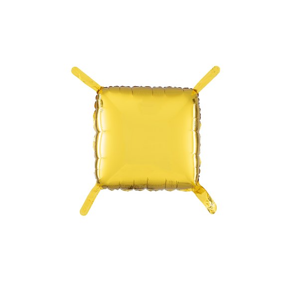 Kissenballons - Gold & Schwarz 47 cm