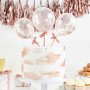Mini-Konfetti-Luftballons - 5er-Pack - Roségold Mini-Konfetti-Luftballons - 5er-Pack - Roségold