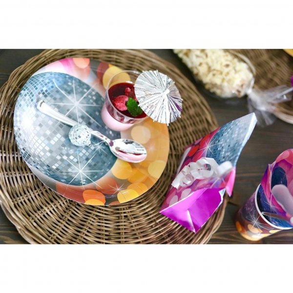 Pappbecher - Disco - 12er-Packung Pappbecher - Disco - 12er-Packung