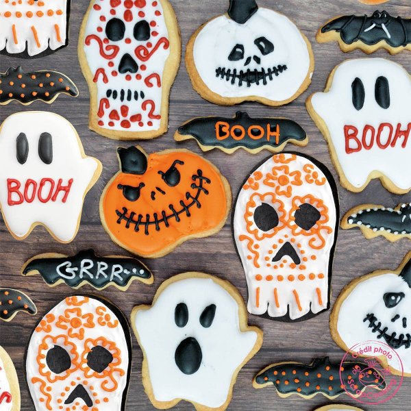 Lebkuchen-Ausstechformen für Halloween - 4er-Pack Lebkuchen-Ausstechformen für Halloween - 4er-Pack