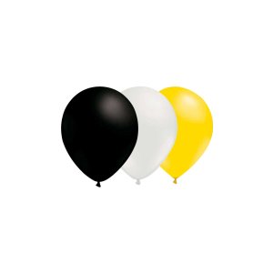 Luftballons - Mix - Schwarz/Weiß/Gelb - 15er-Packung Luftballons - Mix - Schwarz/Weiß/Gelb - 15er-Packung
