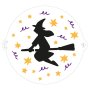 Schablone - Hexe - 25 cm - Halloween Schablone - Hexe - 25 cm - Halloween