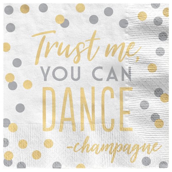 Servietten - Trust me you can dance - 16er-Pack