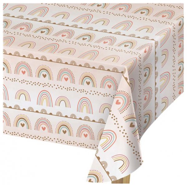 Tischdecke - Papier - Boho Regenbogen Tischdecke - Papier - Boho Regenbogen
