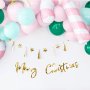 Hintergrund - Frohe Weihnachten - Gold