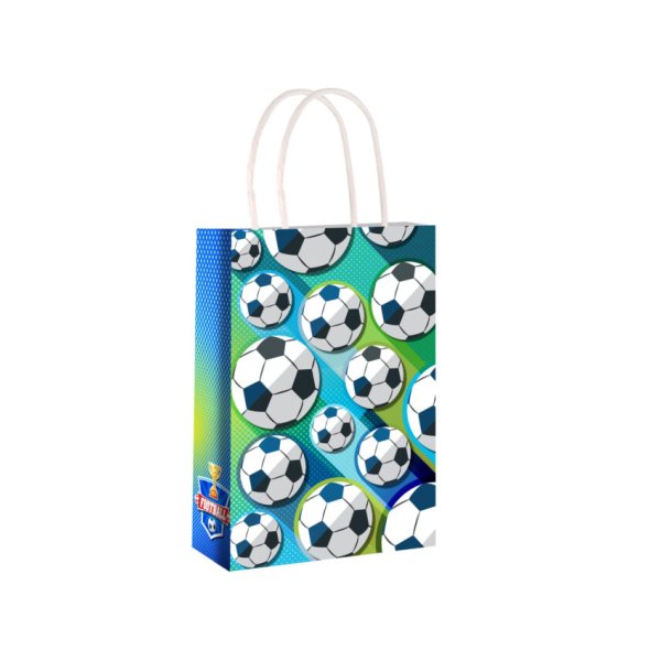 Partytüte/Angelteichtüte - Fußball - 16 x 22 cm - 12er-Packung Partytüte/Angelteichtüte - Fußball - 16 x 22 cm - 12er-Packung