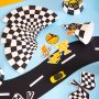 Partyh�te - Rennsport - 6er-Pack - mit Namensschild