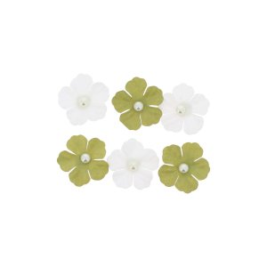 Dekorative Blumen - Blumen - 6er-Packung Dekorative Blumen - Blumen - 6er-Packung
