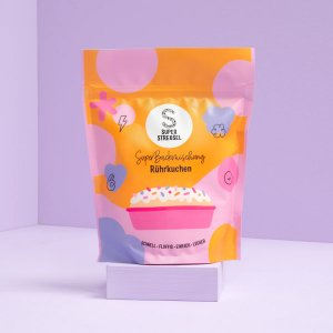 SuperBakingmix Backmischung - Biskuitkuchen - 300 Gramm SuperBakingmix Backmischung - Biskuitkuchen - 300 Gramm