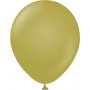 Luftballons einfarbig - Premium 30 cm - Oliv - 10er-Pack