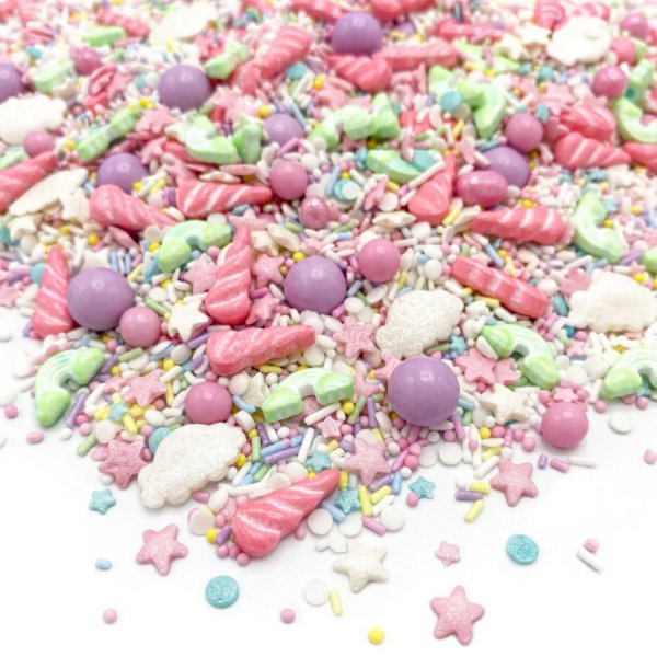 Streuselmischung - Happy Sprinkles - Aber zuerst Einh�rner - GROSSE DOSE 180 g