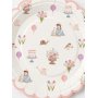 Pappteller - Gartenparty - Lavendelblau - 17 cm - 8er-Pack Pappteller - Gartenparty - Lavendelblau - 17 cm - 8er-Pack