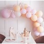Ballonbogen - Rosa/Aprikose