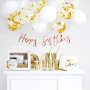 Dekobox - Happy Birthday - Gold