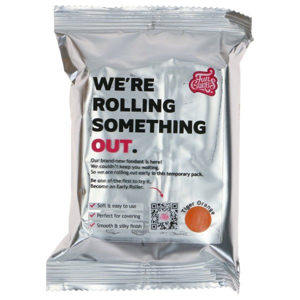 Zuckerpaste Orange - Tigerorange - 250 g - FunCakes Zuckerpaste Orange - Tigerorange - 250 g - FunCakes