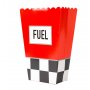 Popcornbecher - Auto mit Silberfolie 8er-Pack (13x19 cm) Popcornbecher - Auto mit Silberfolie 8er-Pack (13x19 cm)