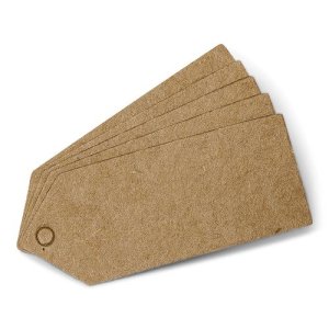 Etiketten - Braun - 24er-Packung Etiketten - Braun - 24er-Packung