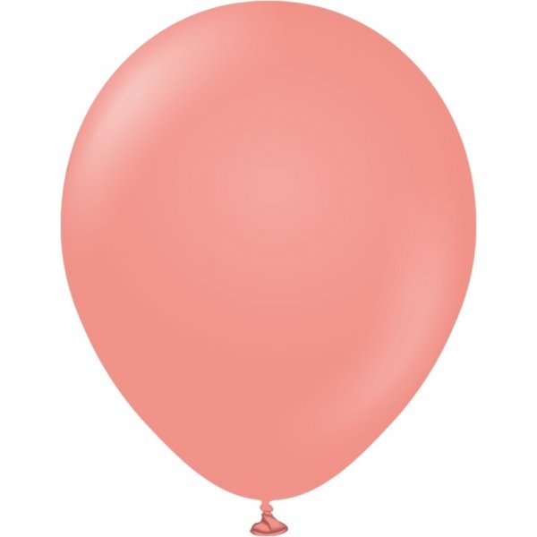 Luftballons einfarbig - Premium 30 cm - Koralle