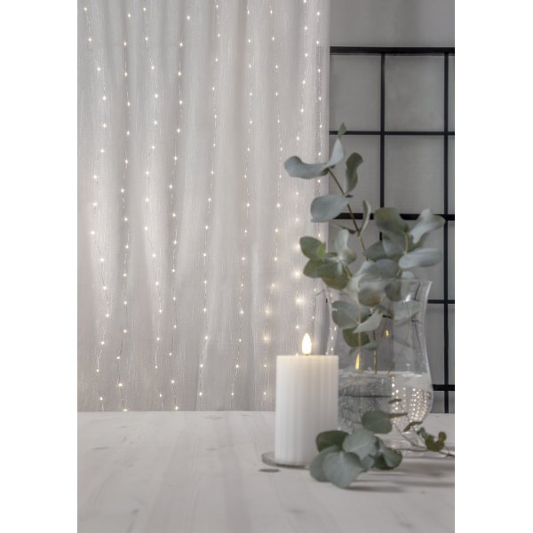 Lichtvorhang - 200 Lichter - 100 x 200 cm Lichtvorhang - 200 Lichter - 100 x 200 cm