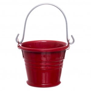 Mini-Artikel - Eimer - Rot
