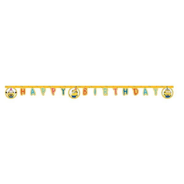 Garland - Minions: Aufstieg von Gru - Alles Gute zum Geburtstag Garland - Minions: Aufstieg von Gru - Alles Gute zum Geburtstag