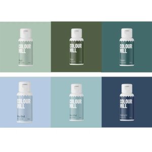 Color Mill Paket - Meer - 6 x 20 ml Color Mill Paket - Meer - 6 x 20 ml