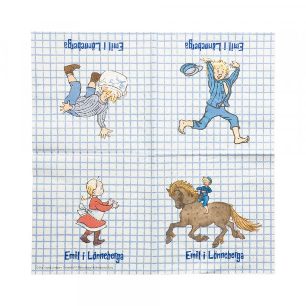 Servietten - Emil in Lnneberga - 16er-Pack