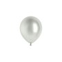 Ballon - Glänzend - Silber - 12 cm - 50er-Packung Ballon - Glänzend - Silber - 12 cm - 50er-Packung