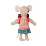 Kleidung & Rucksack - Big Sister - Rosa/Blau/Rot