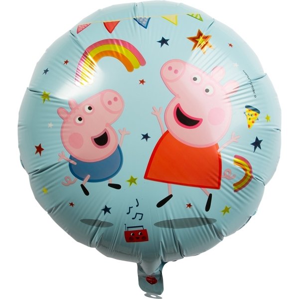 Folienballon - Greta Pig - 46 cm Folienballon - Greta Pig - 46 cm