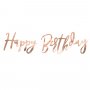 Hintergrund - Alles Gute zum Geburtstag - Rosgold