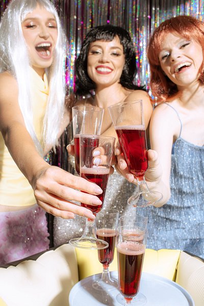 Champagnergläser aus Kunststoff Champagnergläser aus Kunststoff