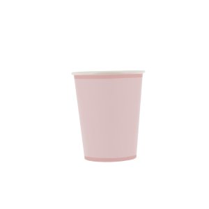 Pappbecher - Puderrosa - 6er-Packung Pappbecher - Puderrosa - 6er-Packung