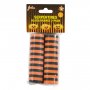 Luftschlangen - Schwarz/Orange - 2er-Pack