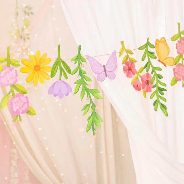 Blumengirlande - Fee/Elfe - 210 cm Blumengirlande - Fee/Elfe - 210 cm