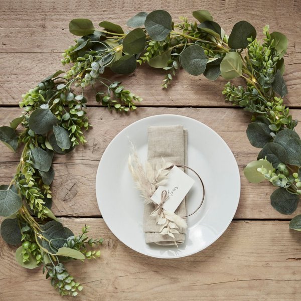 Girlande mit Beleuchtung - Botanisch Girlande mit Beleuchtung - Botanisch