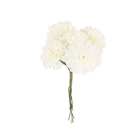 Künstliche Blumen - Weiß - 6er-Pack Künstliche Blumen - Weiß - 6er-Pack