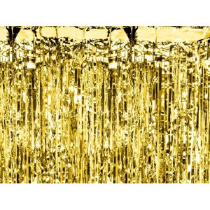 Partyvorhang - Gold - 1 x 2 m Partyvorhang - Gold - 1 x 2 m