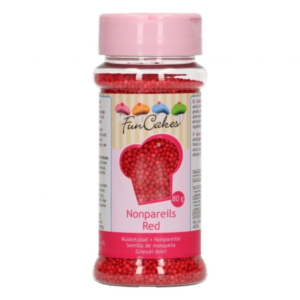 Zuckerperlen - Mini - Rot
